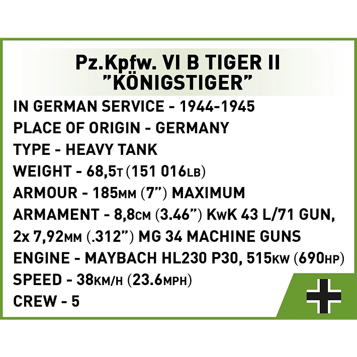 Panzer VI B Tiger II Konigstiger