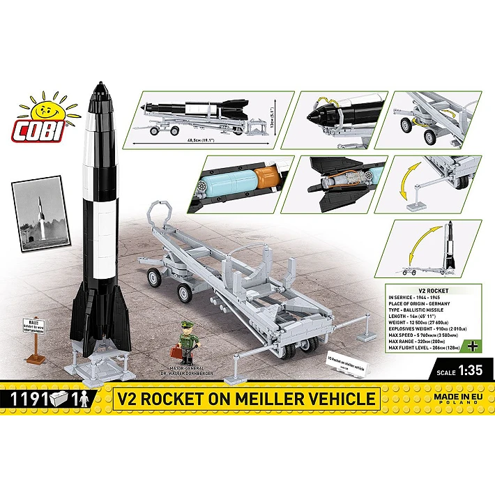 V2 Rocket on Meiller Vehicle - Executive Edition