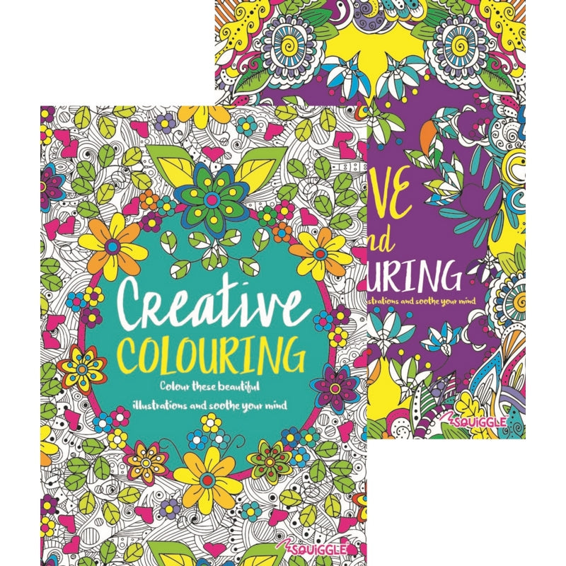 Adult Colouring Book, Assorted