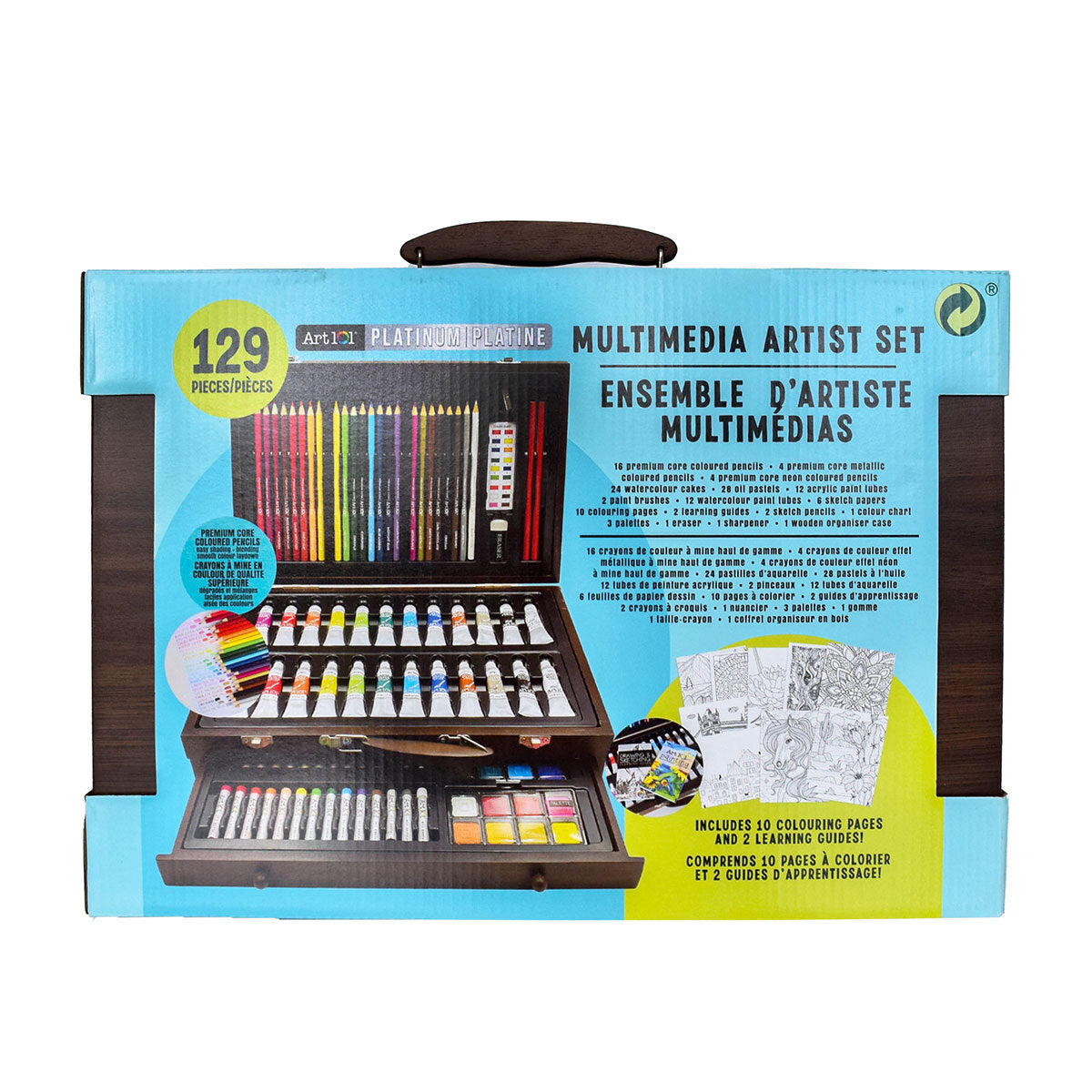 Multimedia Artists Set - 129 pieces