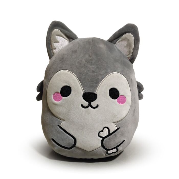 Squidglys Dorian the Wolf Adoramals Plush Toy