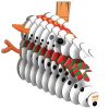 3D Craft Collectible Snowman