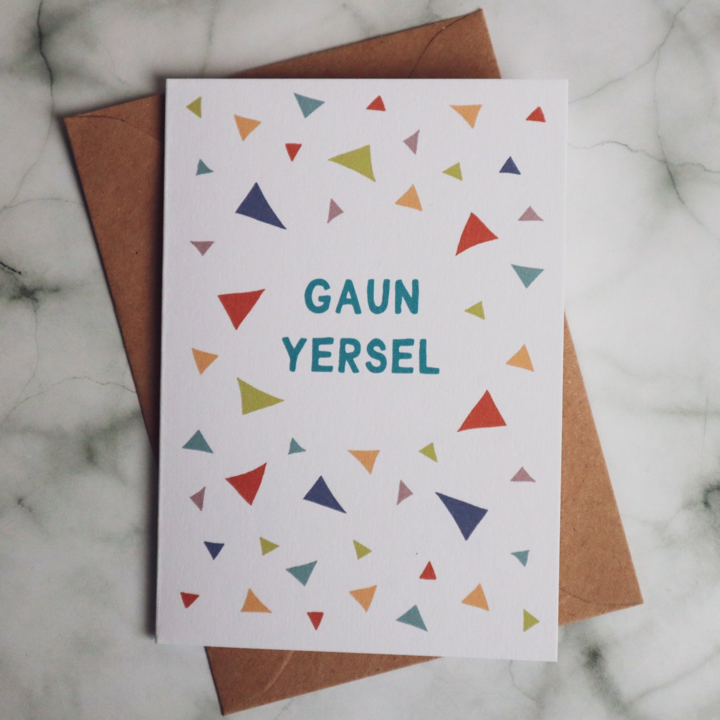 Well Done Card, Guan Yersel