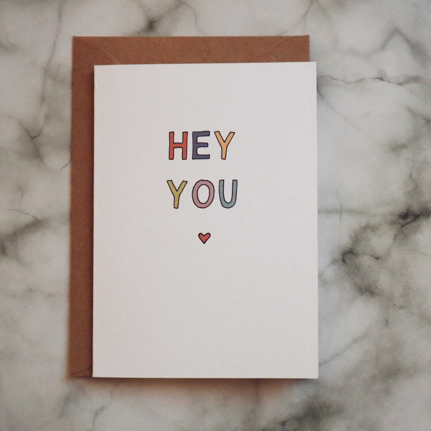 Greetings Card, Hey You