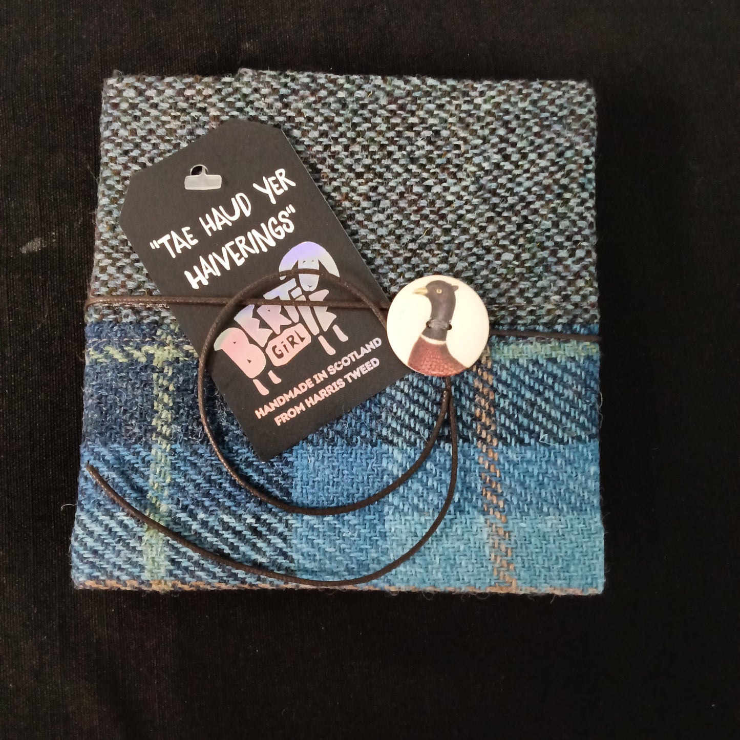 Harris Tweed Notebook - Square