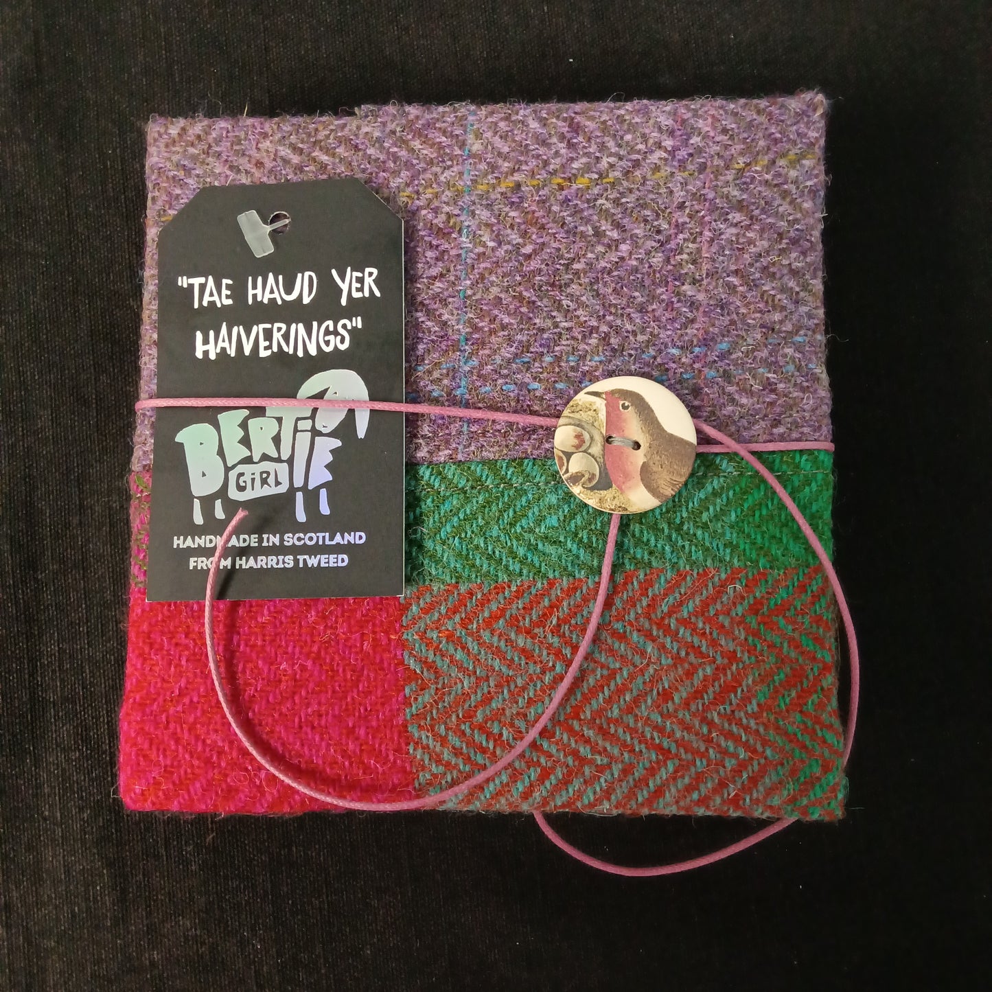 Harris Tweed Notebook - Square