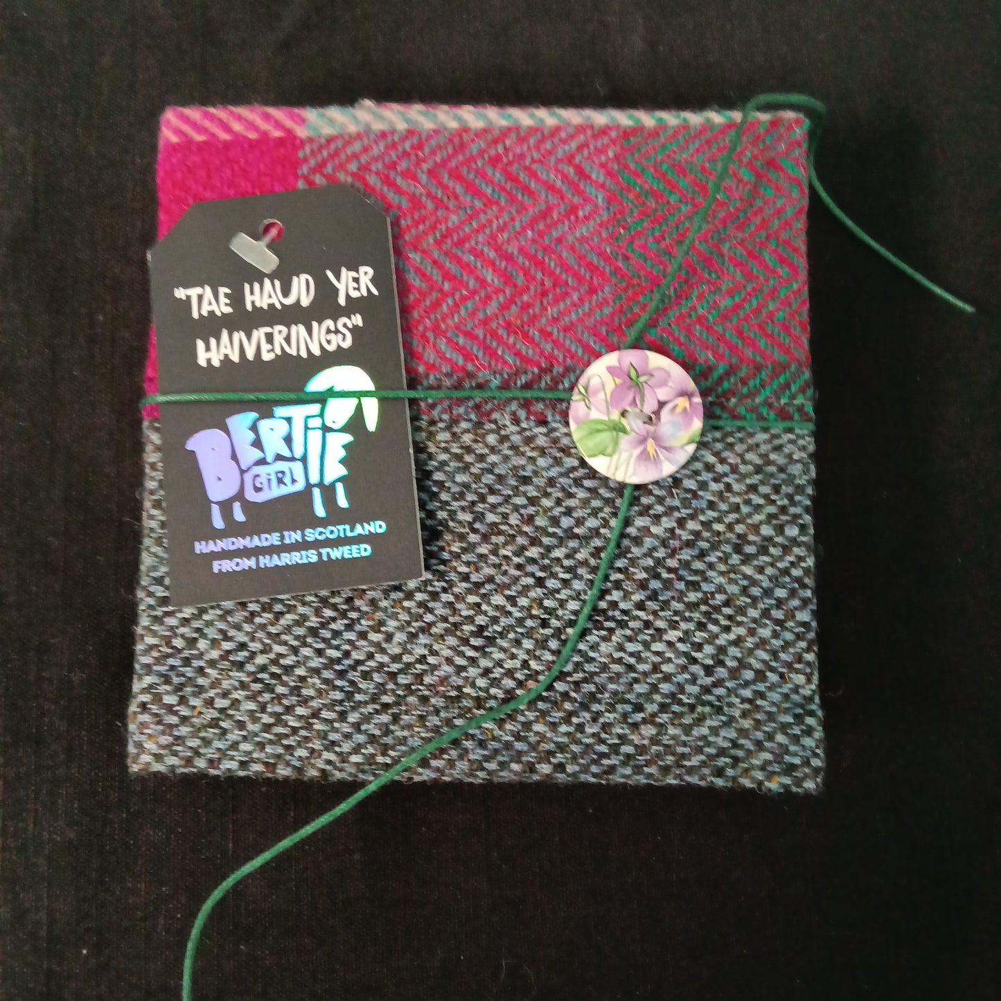 Harris Tweed Notebook - Square