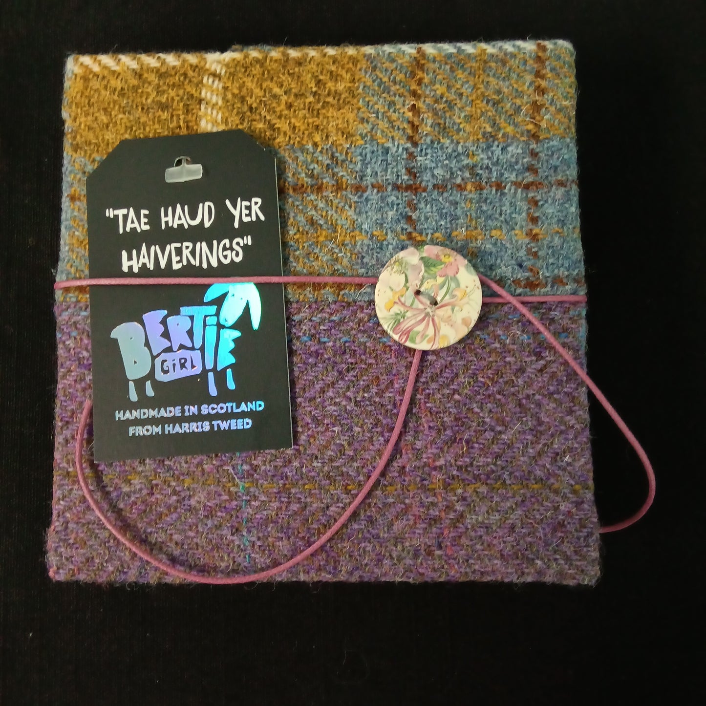 Harris Tweed Notebook - Square