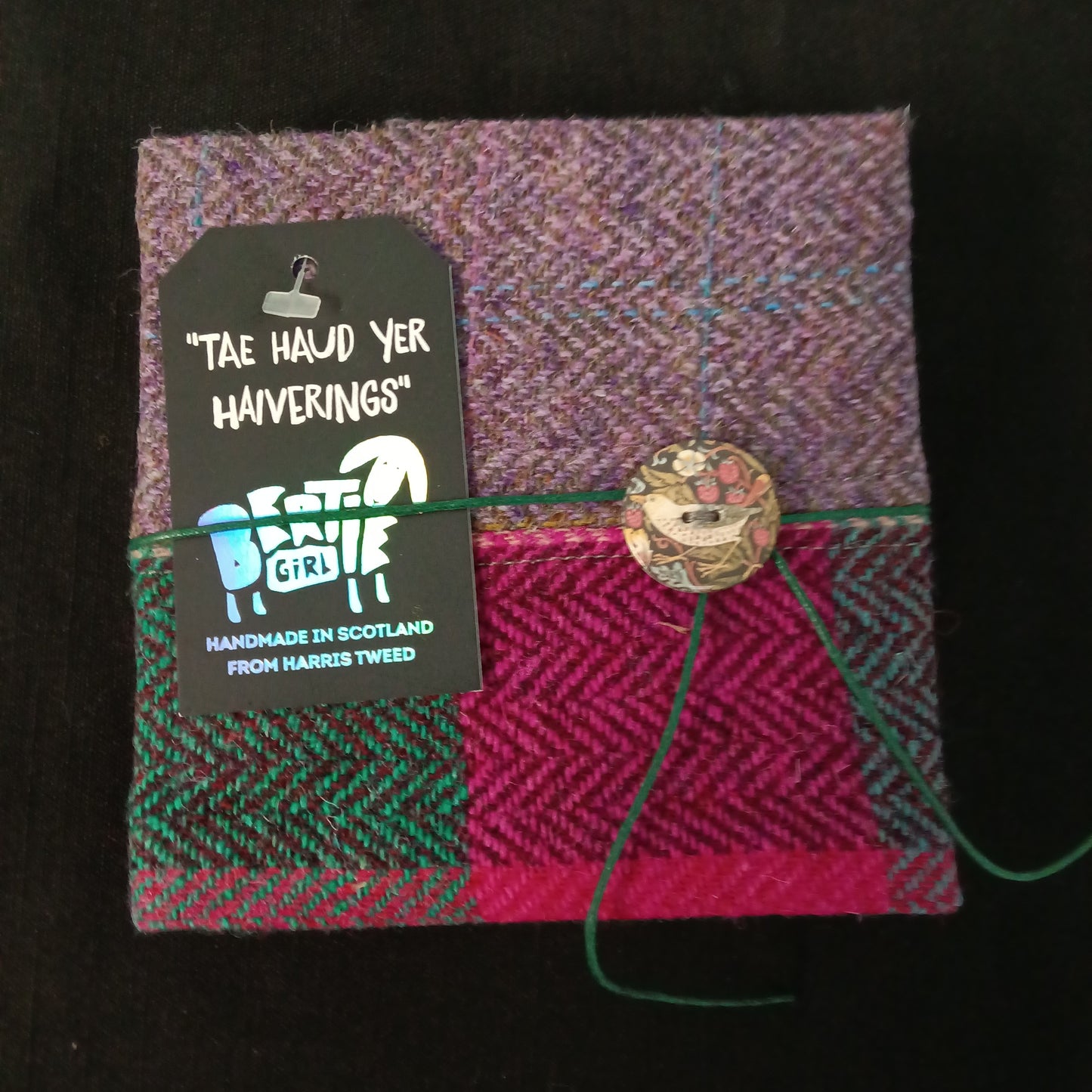 Harris Tweed Notebook - Square