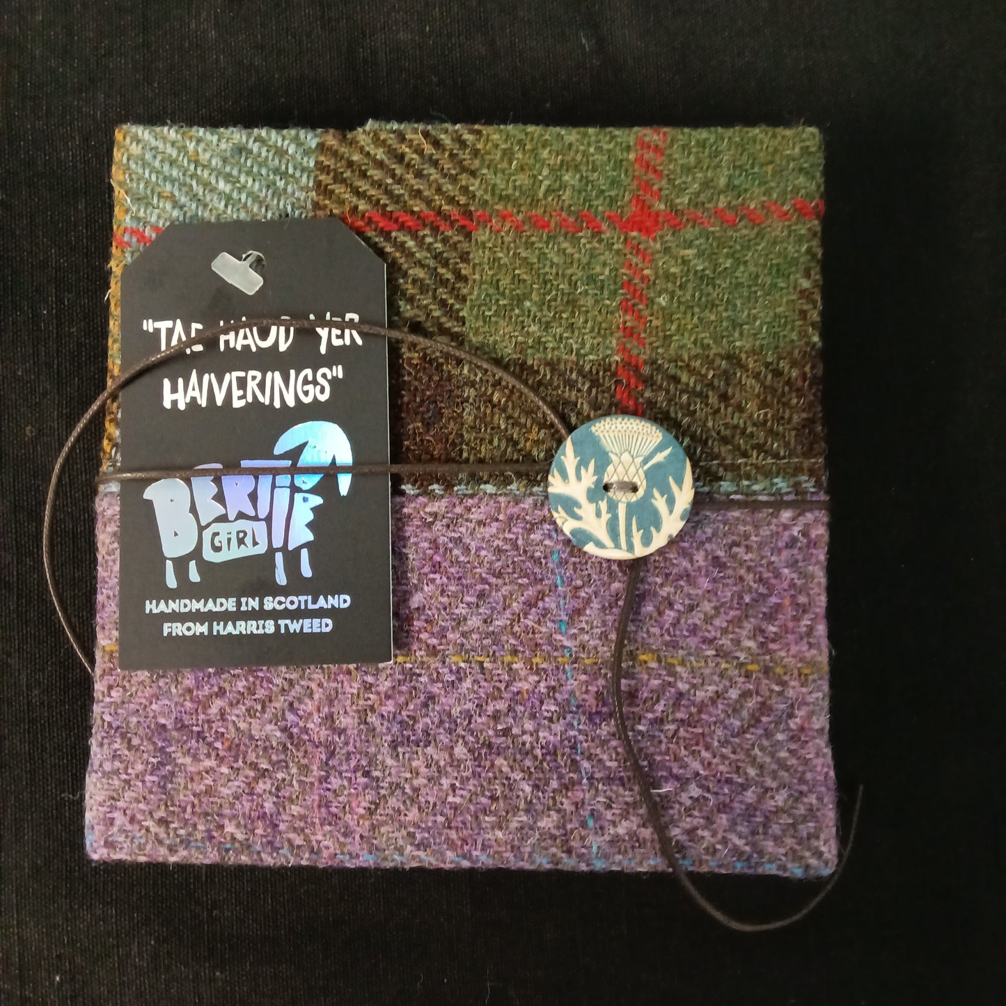 Harris Tweed Notebook - Square