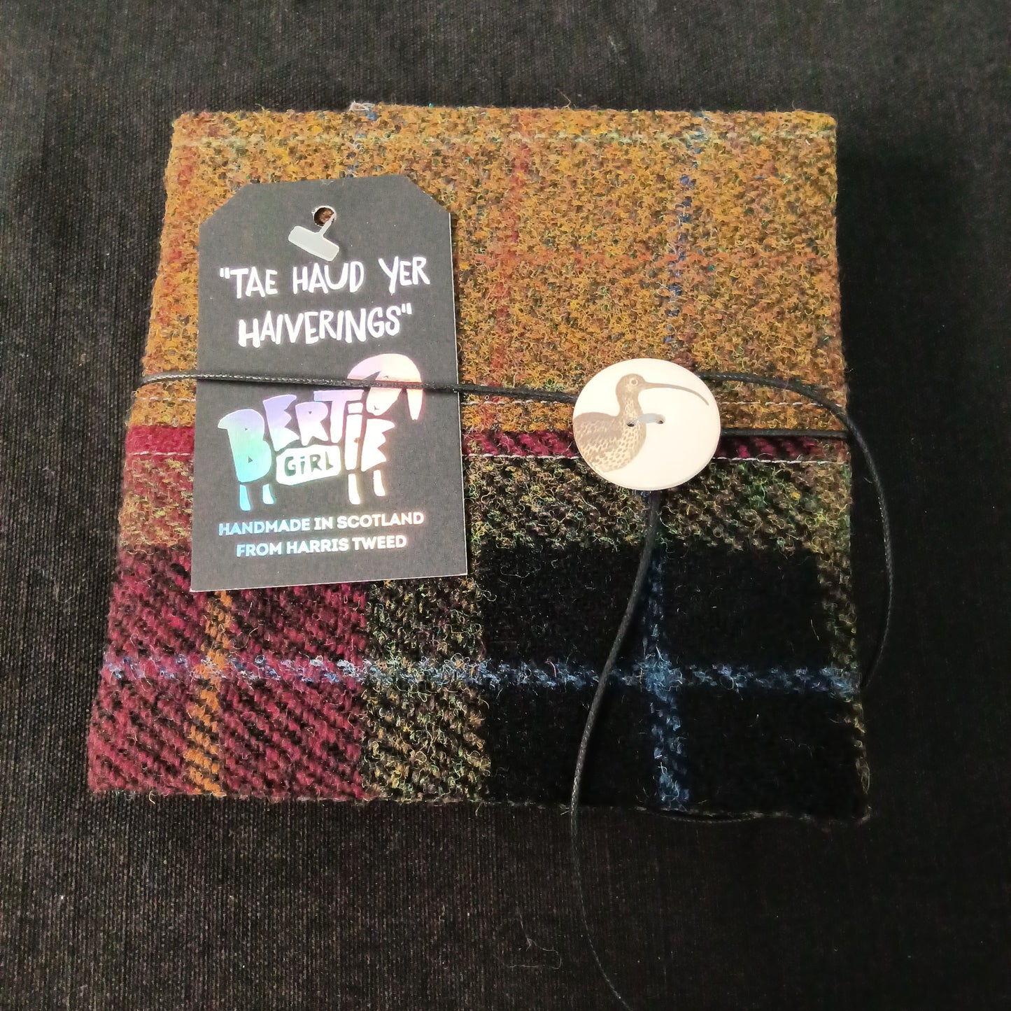 Harris Tweed Notebook - Square