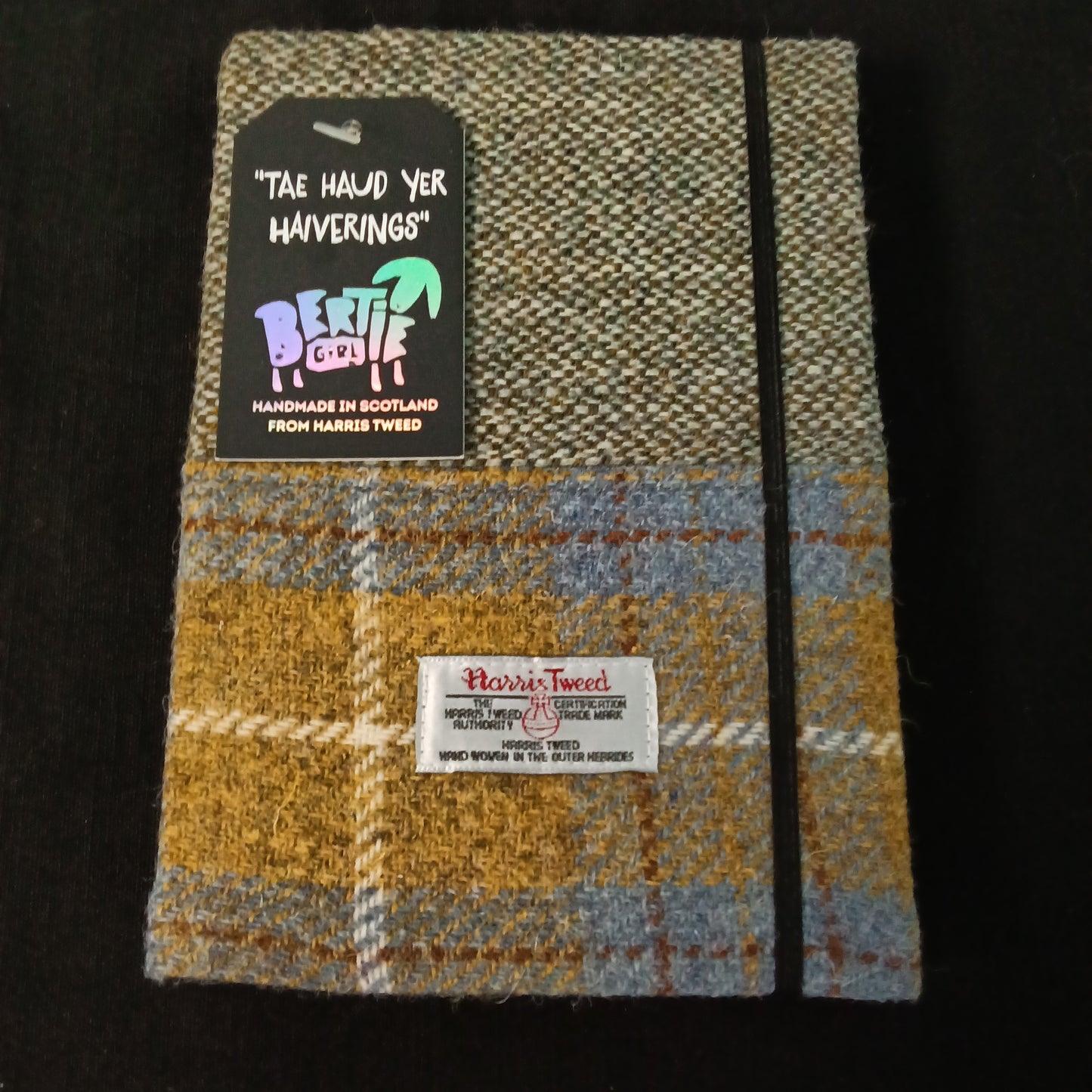 Harris Tweed Notebook - A5