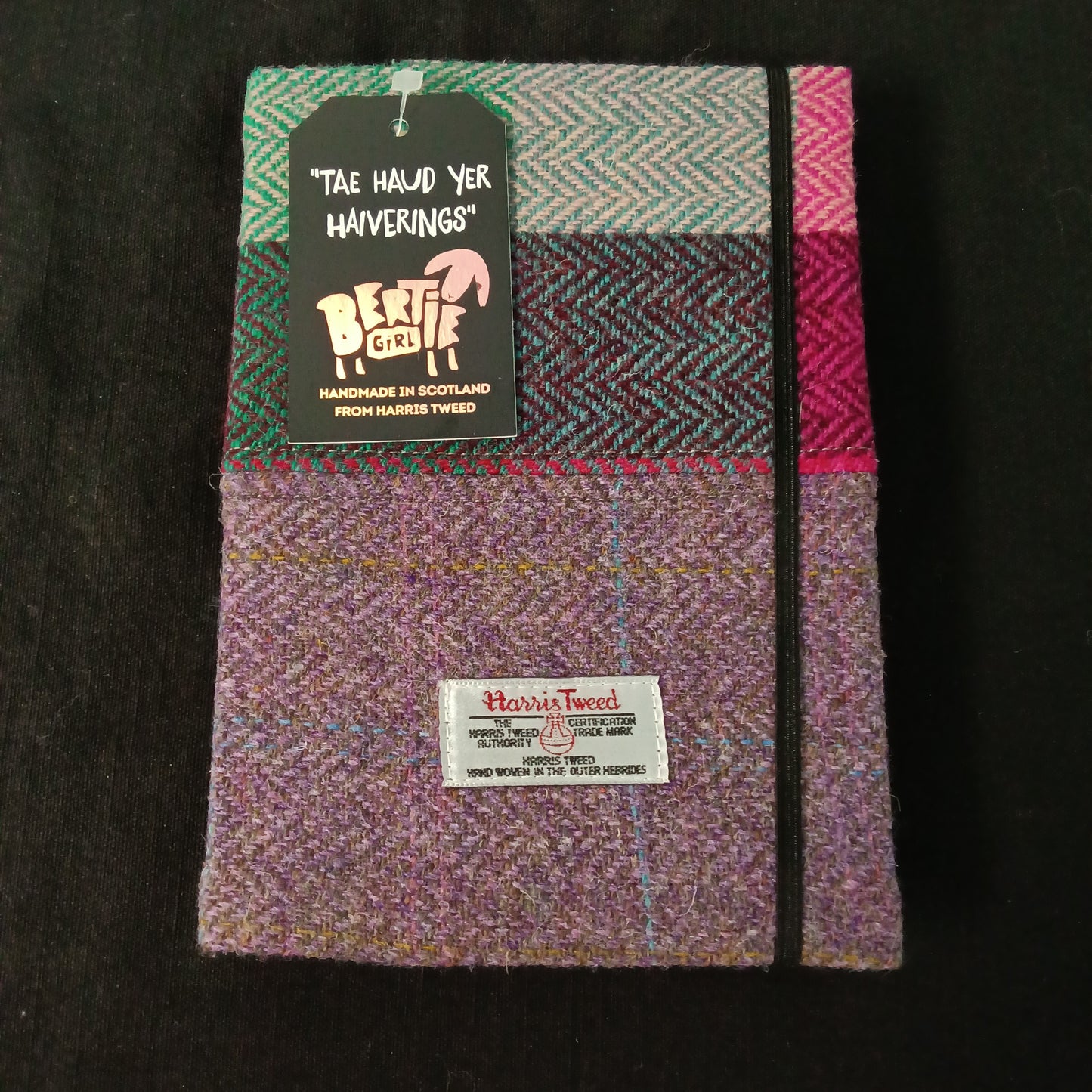 Harris Tweed Notebook - A5
