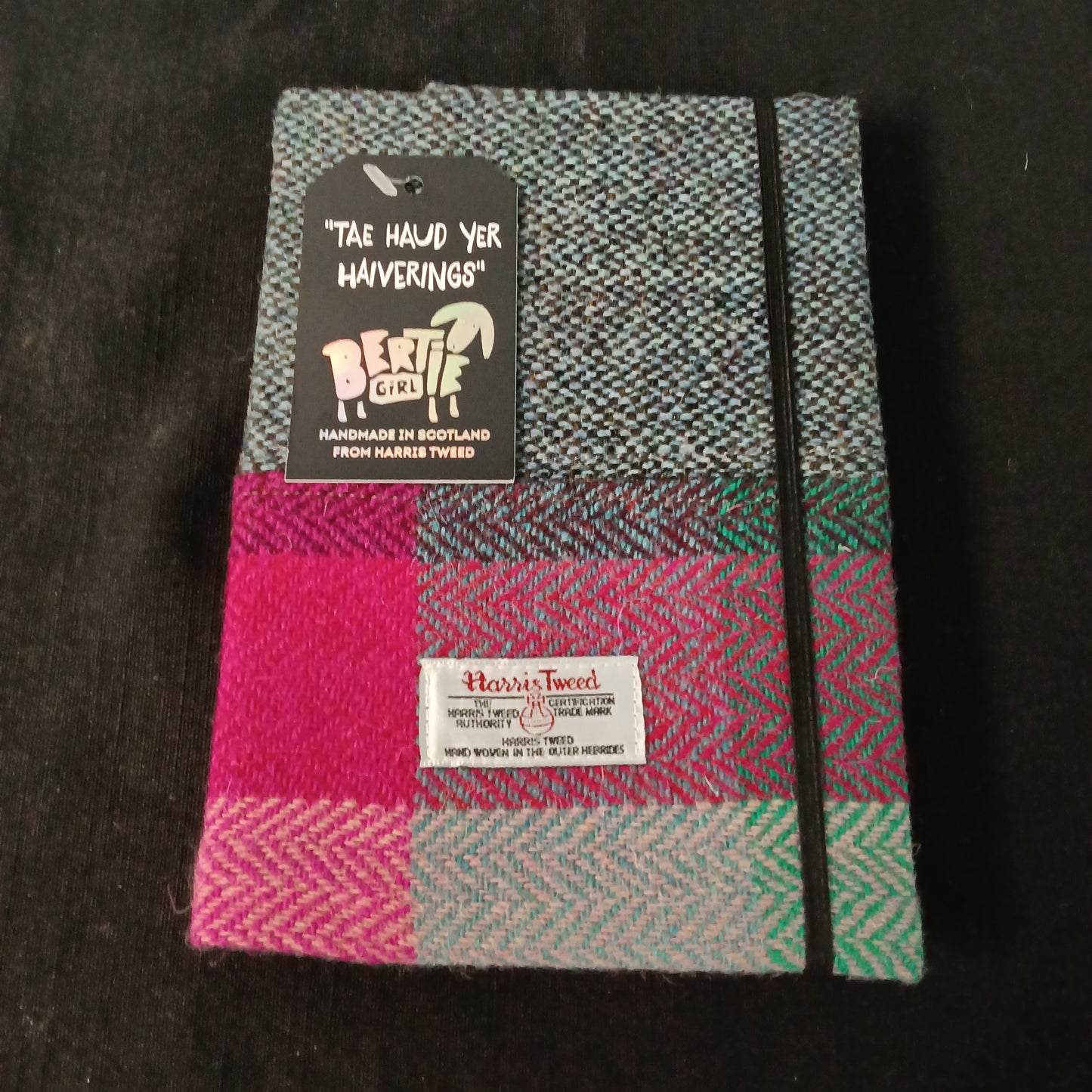 Harris Tweed Notebook - A5