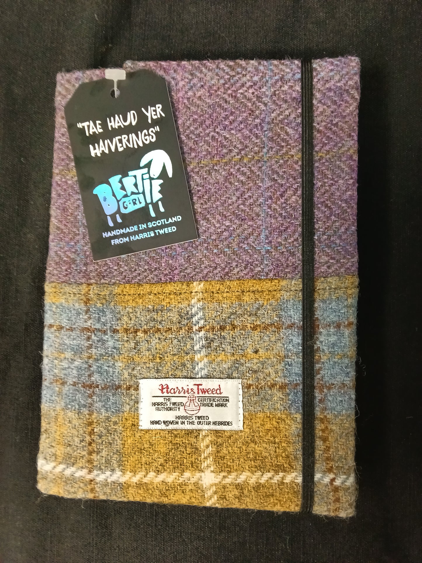 Harris Tweed Notebook - A5