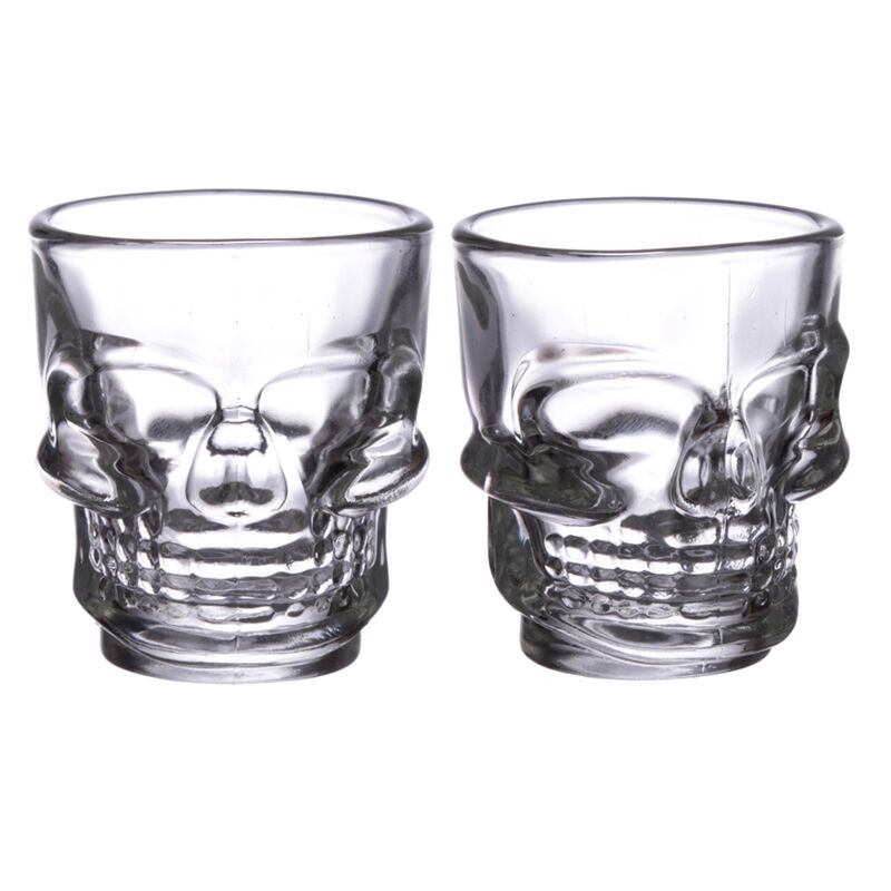 Skull and Roses Shot glasses