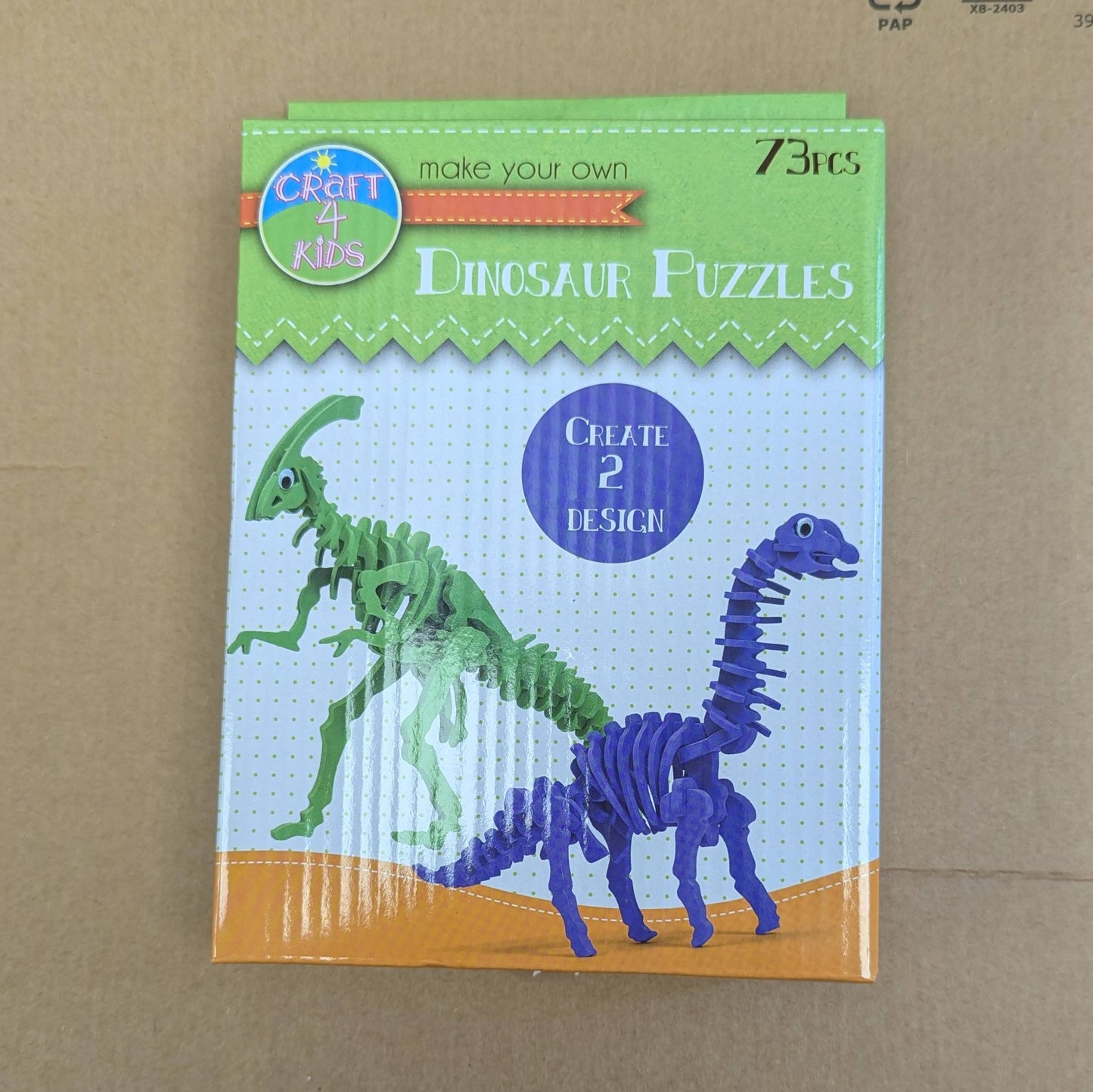 Make Your Own Dinosaur Puzzles