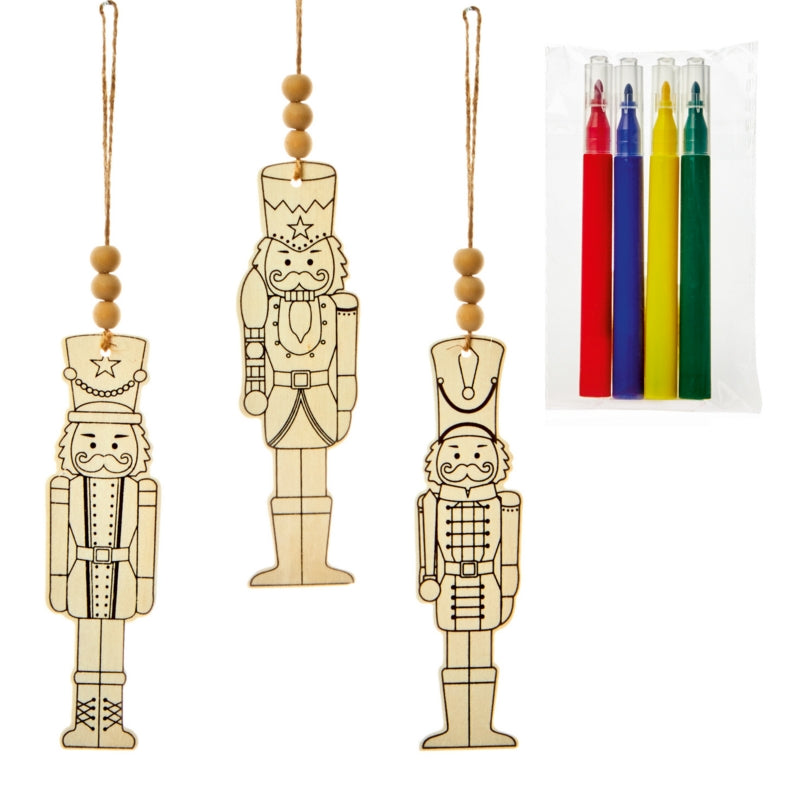 Colour Your Own Nutcrackers