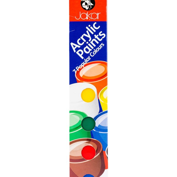 Poster Paints, Acrylic, Pack of 7 Pots