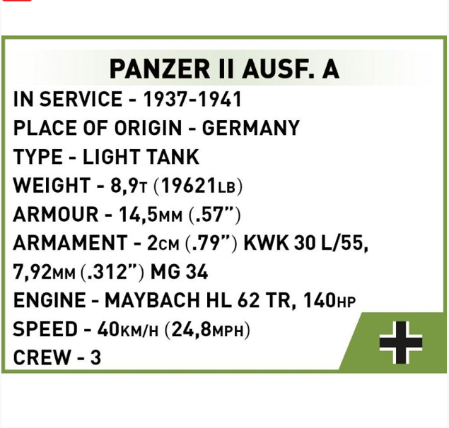 Panzer II Ausf. A