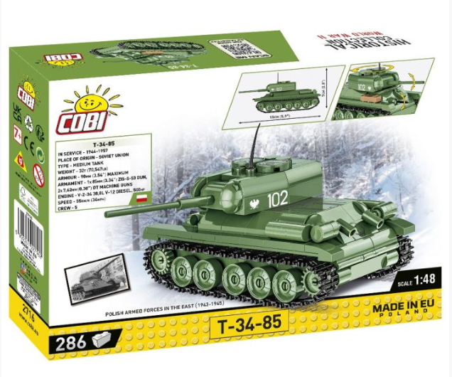 T34/85 (1:48 scale)