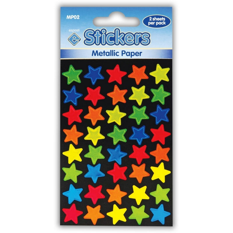 Stickers - Metallic Stars