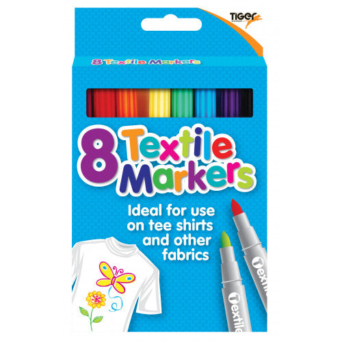Textile Markers, Pack of 8