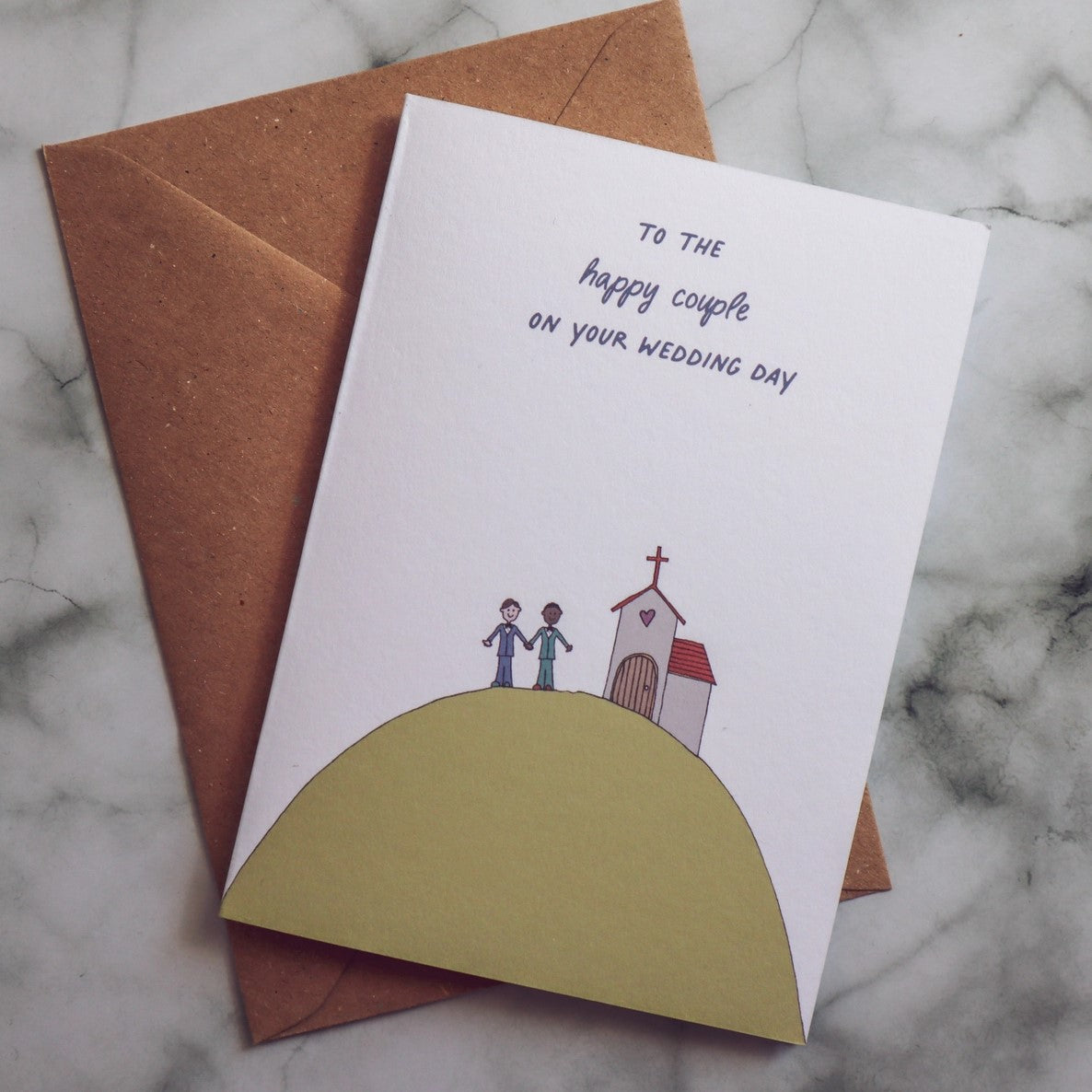 Wedding Card, Groom & Groom