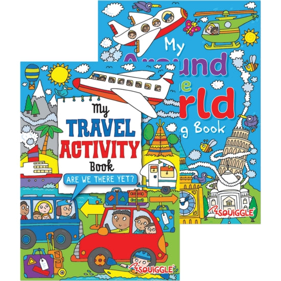 Children's Activity Books Around The World/My Travel
