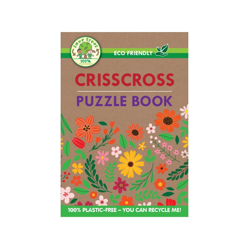 Puzzle Book, Eco Friendly, Criss Cross