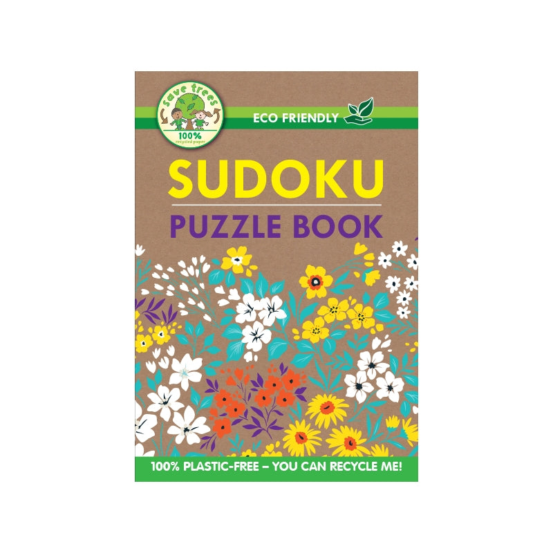 Puzzle Book, Eco Friendly, Sudoku