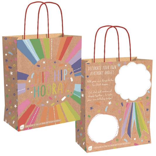 Gift Bag, Hip, Hip, Hooray, Medium
