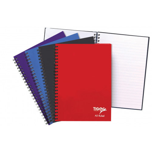 Ruled notepad, A5, Spiral bound
