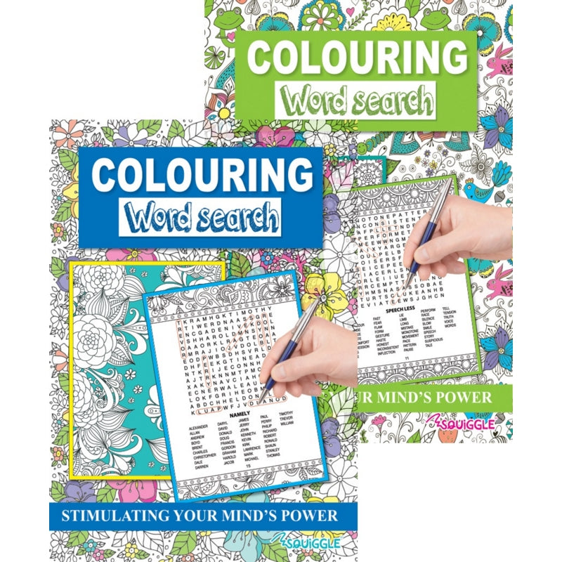 Adult Colouring Woodsearch