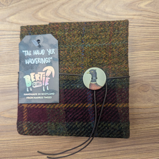 Harris Tweed Notebook - Square