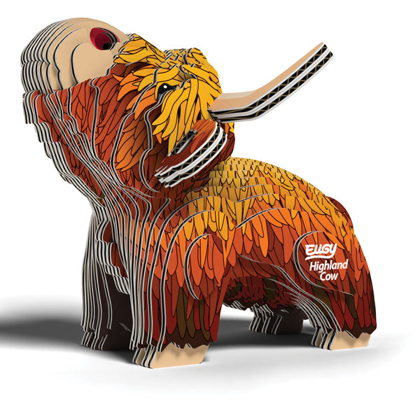 3D Craft Collectible Highland Cow