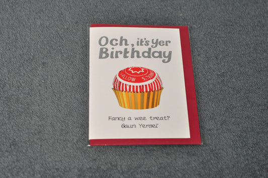 Birthday Card - Teacake