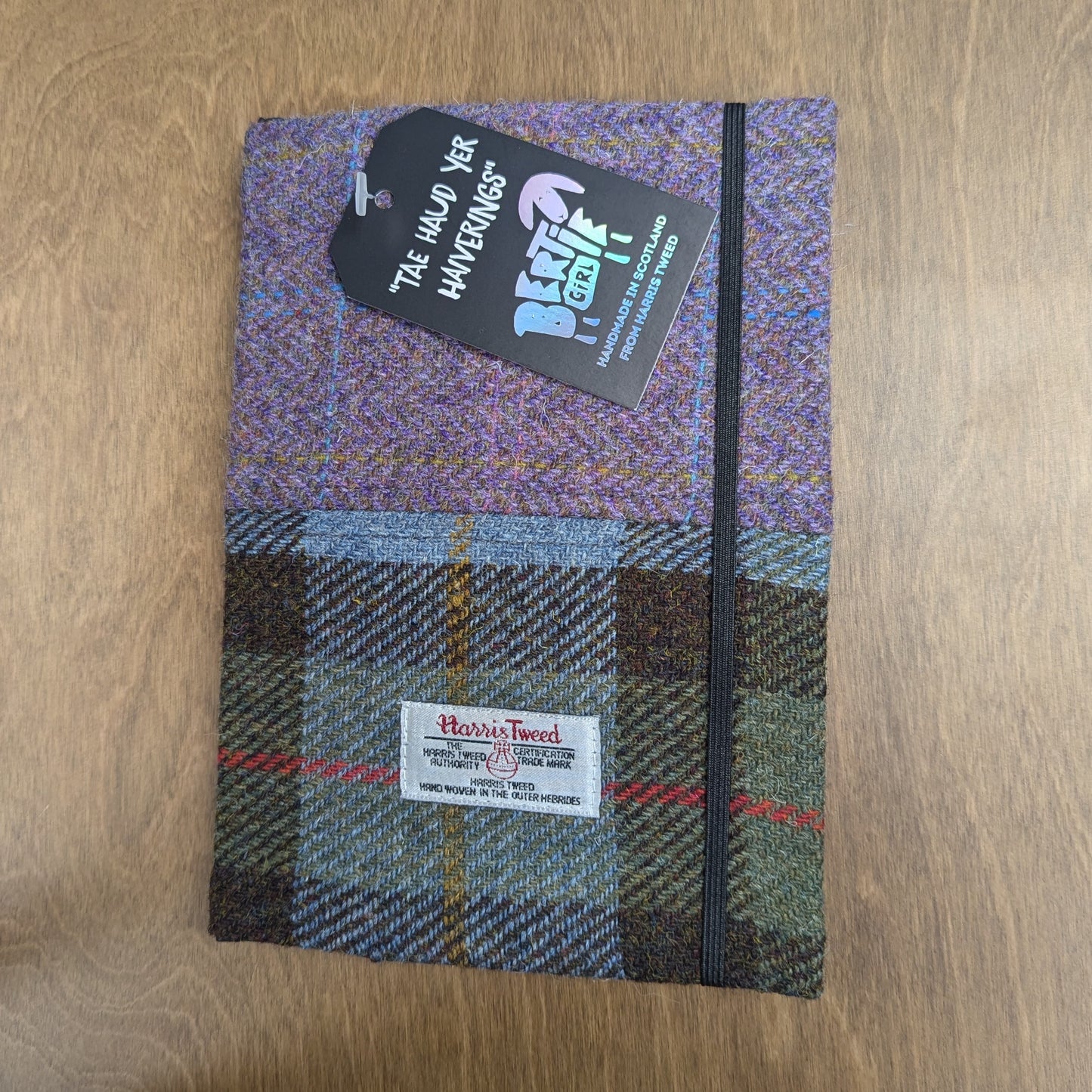 Harris Tweed Notebook - A5