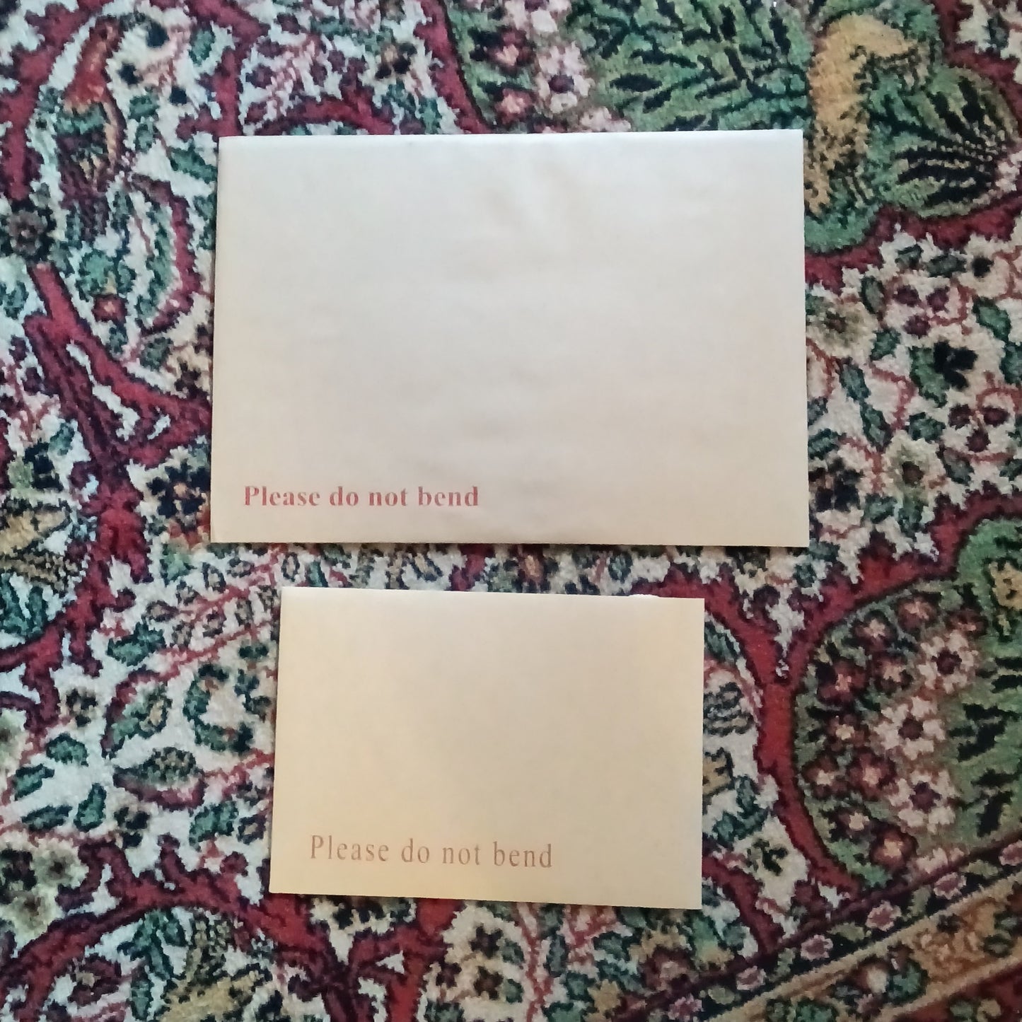 Single Envelopes, Board Backed, C4