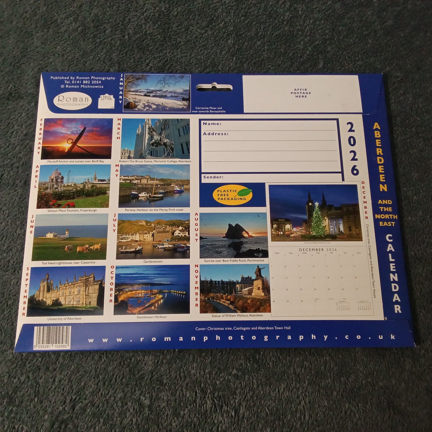 Aberdeen & North East 2026 Calendar