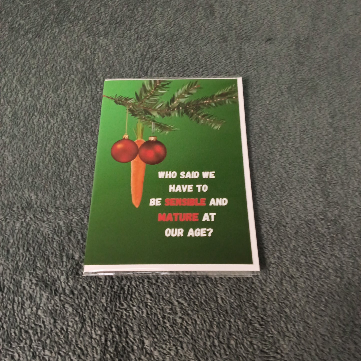 Christmas Card - Sensible & Mature