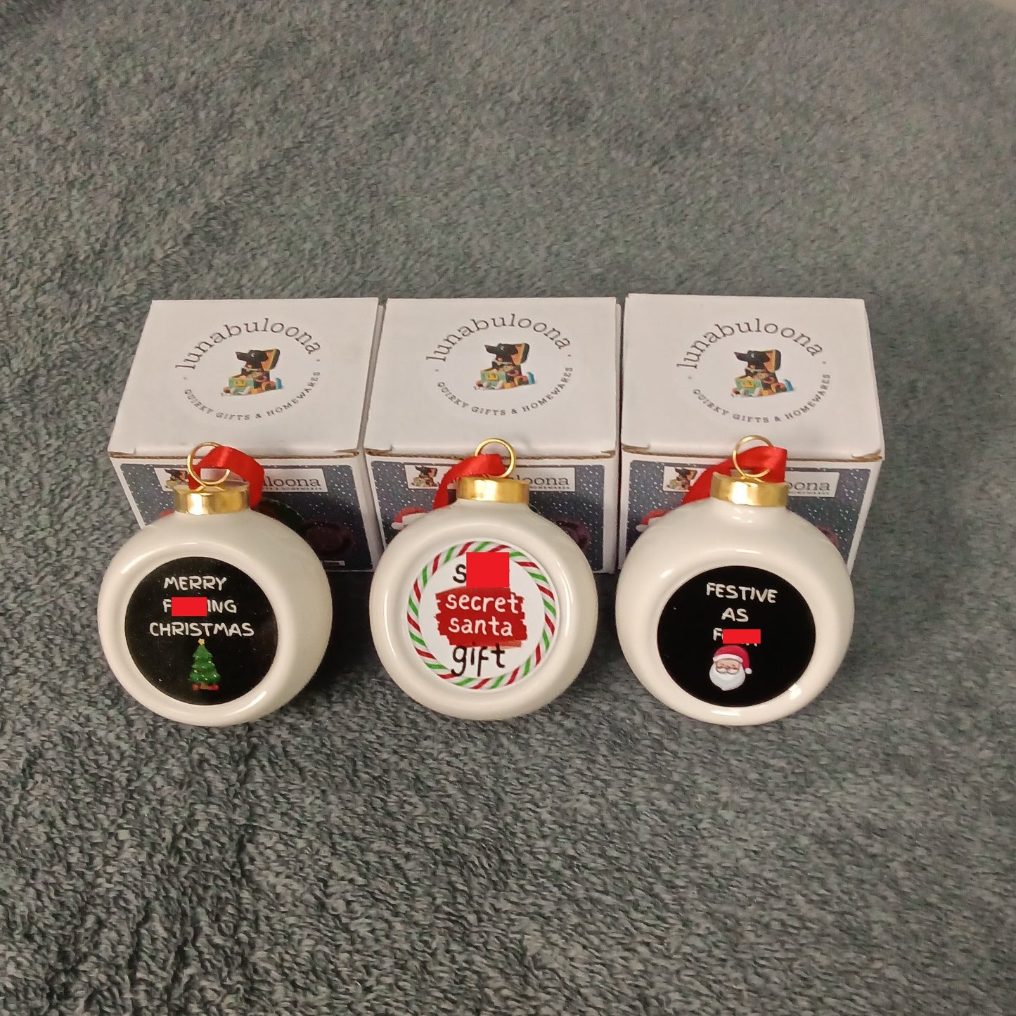 Naughty Christmas Bauble