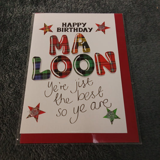 Birthday Card - Ma Loon