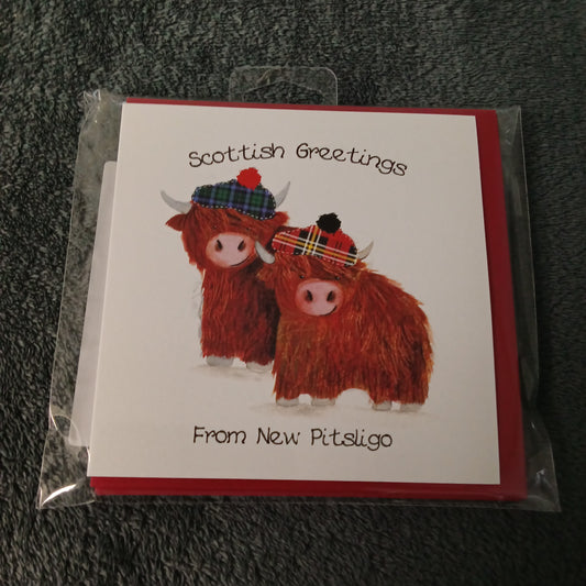 Notecards, Pk of 6 - Scottish Greetings from New Pitsligo