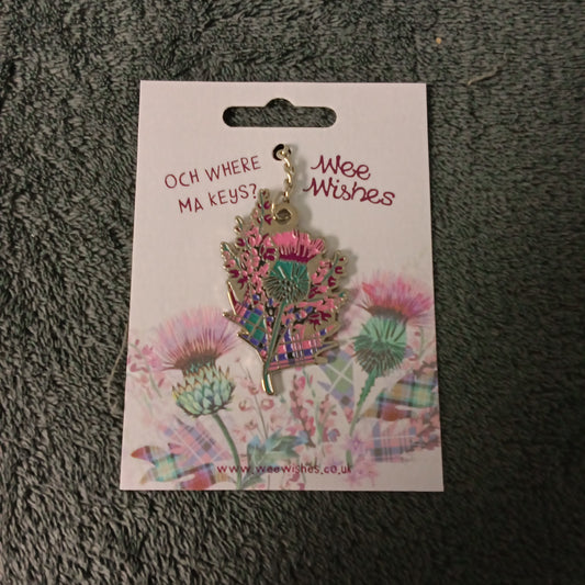 Enamel Pin, Scottish Thistle