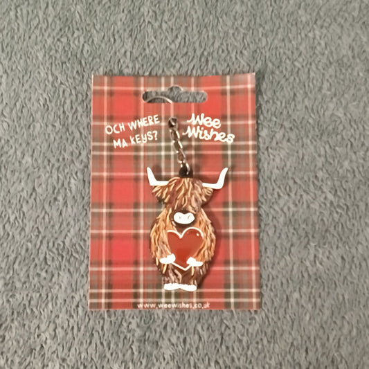 Keyring, Highland Cow