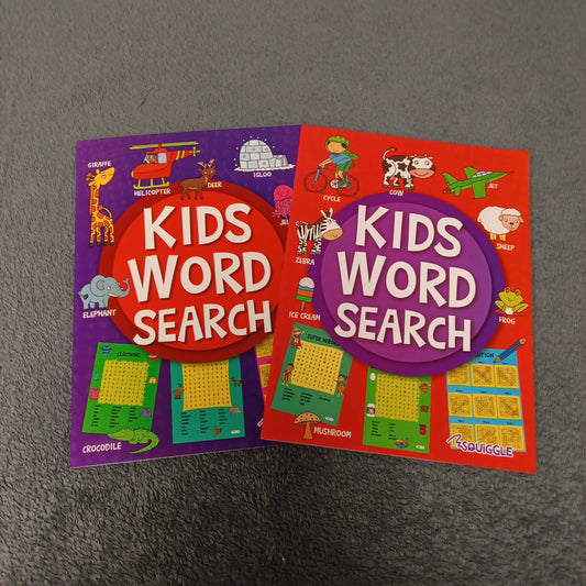 Activity Book, Kids's Wordsearch, A4