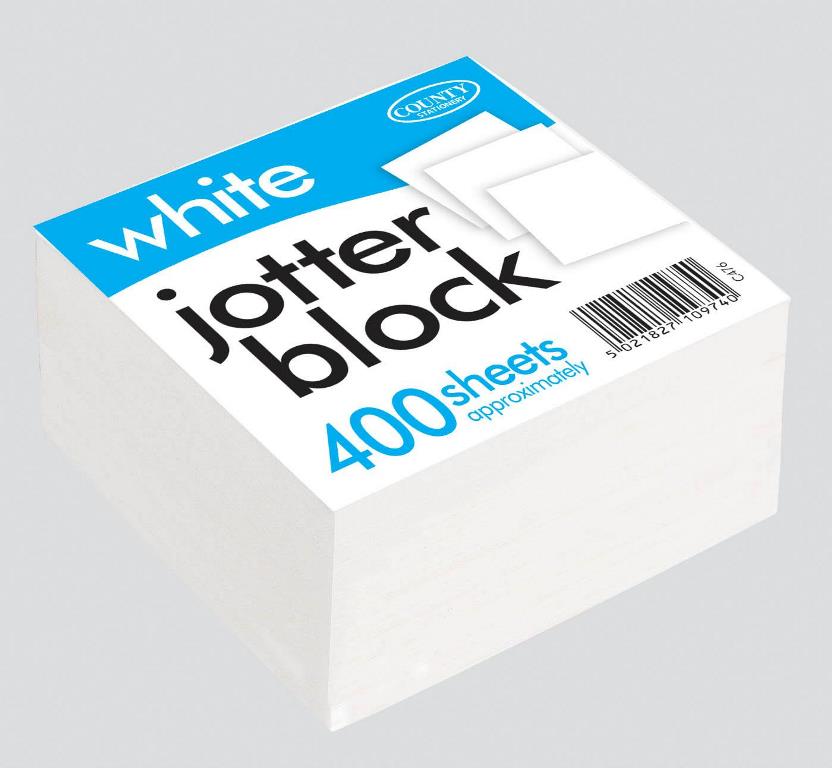Jotter Block - white paper