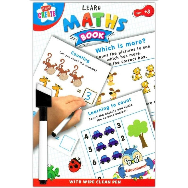 Kids Create Learn Maths Book
