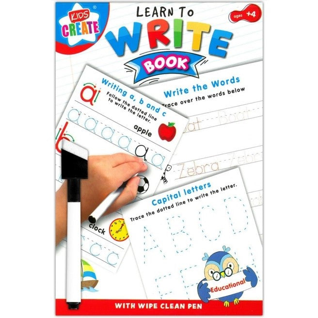 Kids Create Learn to Write Book